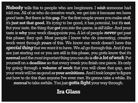 Advice for Creatives from Ira Glass